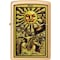 Zippo 2024 Zippo 204B Tarot Card Design, Brushed Brass ZIP-48758 - alternate 1